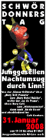 Plakat Schwördonnerstag 2008
